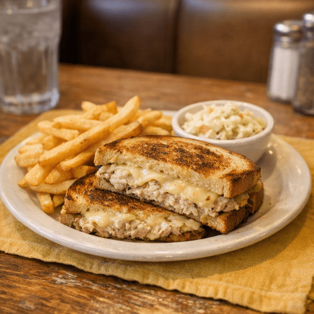 Chicken or Tuna Salad Melt