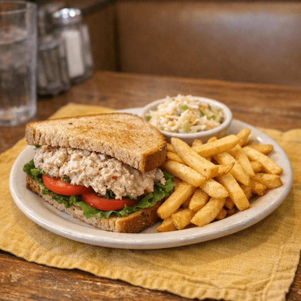Chicken or Tuna Salad Sandwich