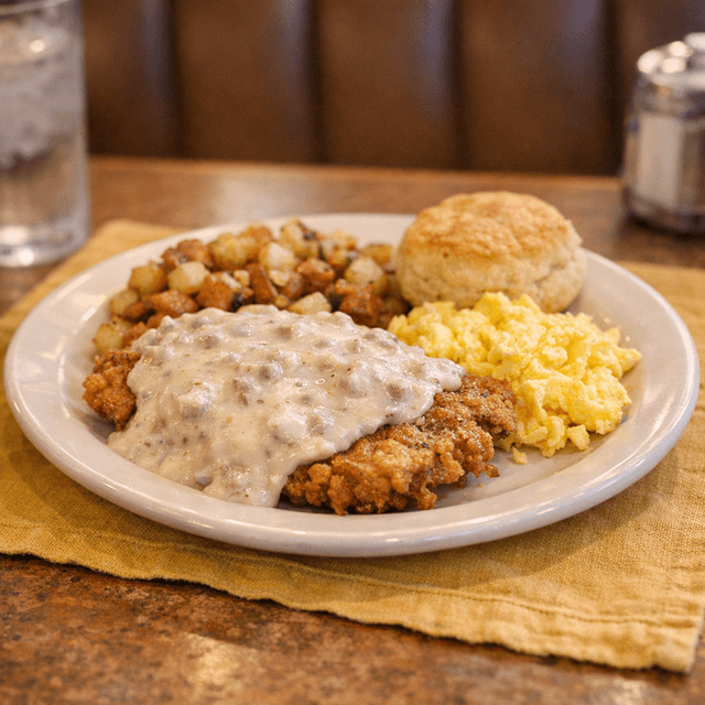 Country Fried Steak & Eggs