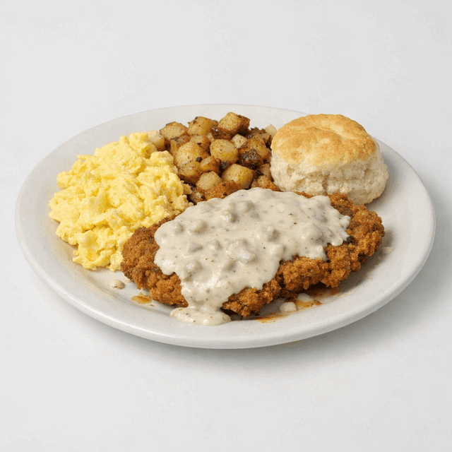 Country Fried Steak Breakfast