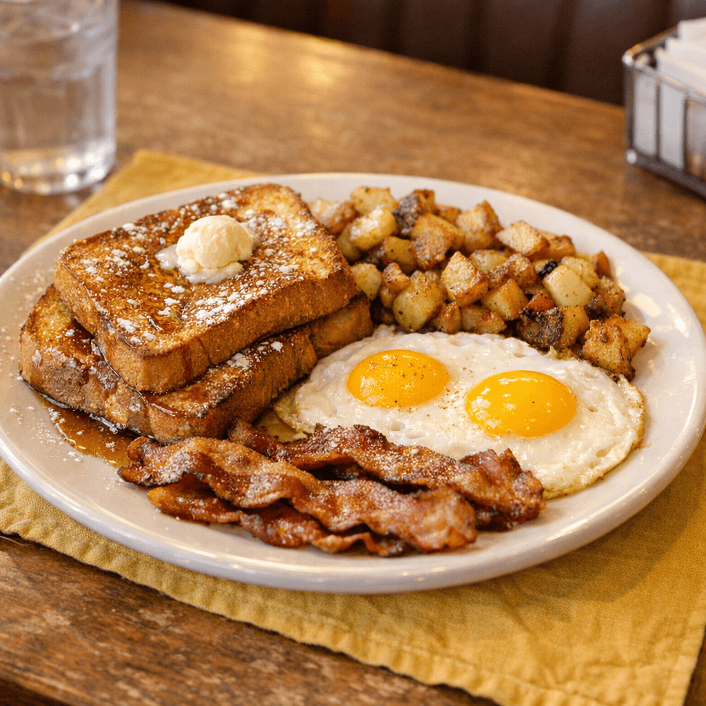 French Toast or Pancakes