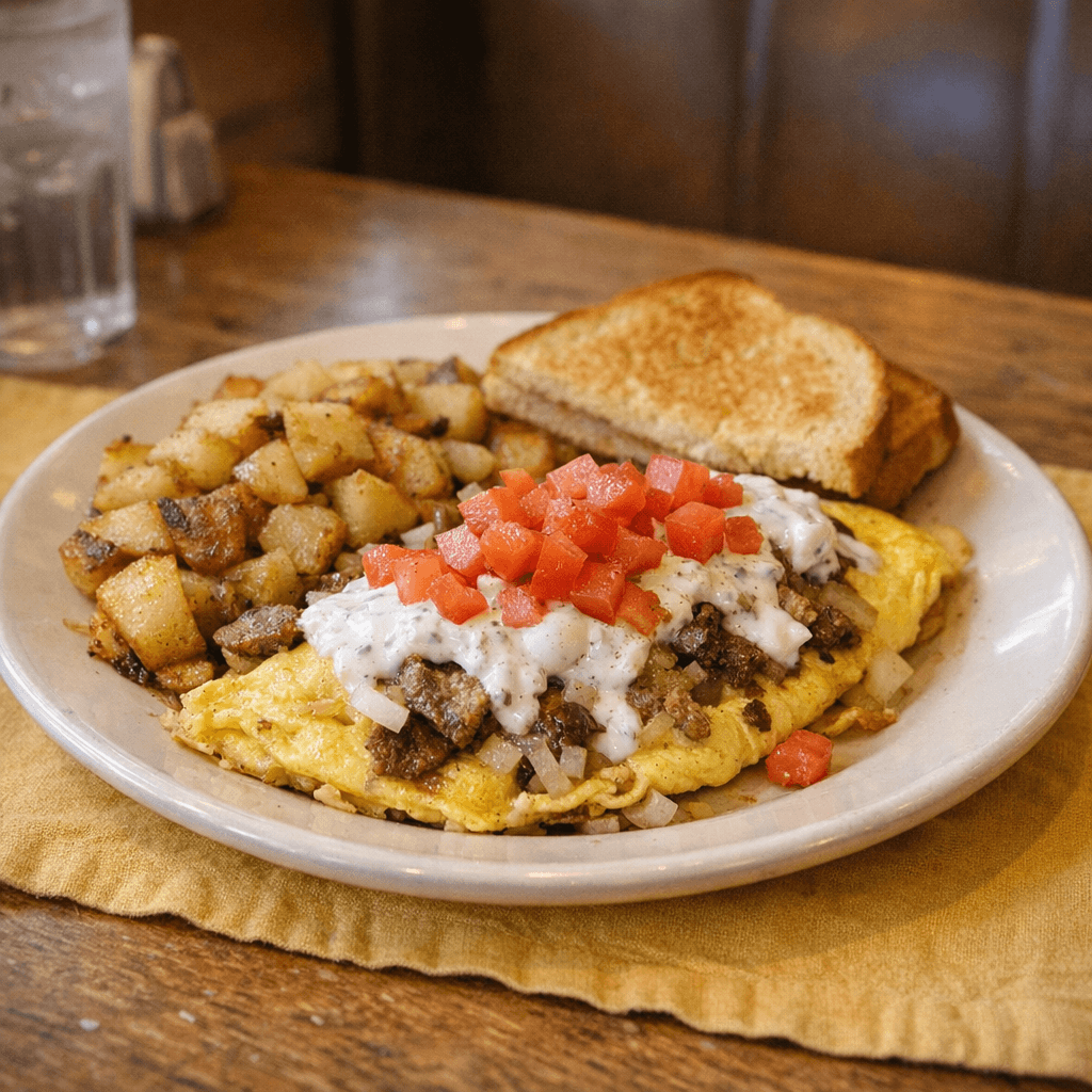 Gyro Omelette