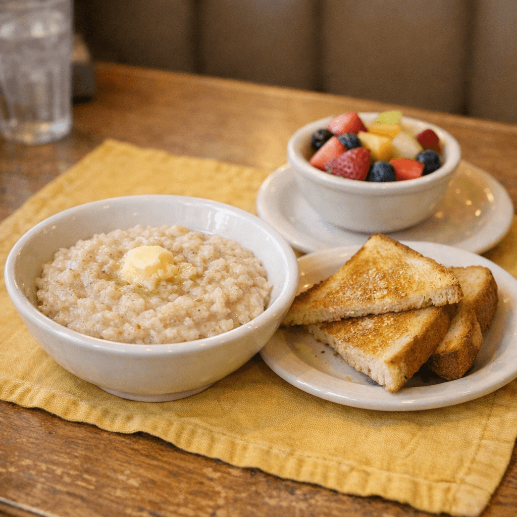 Kid Oatmeal & Toast