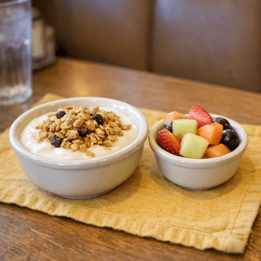 Kid Yogurt & Granola, Small Fruit Cup