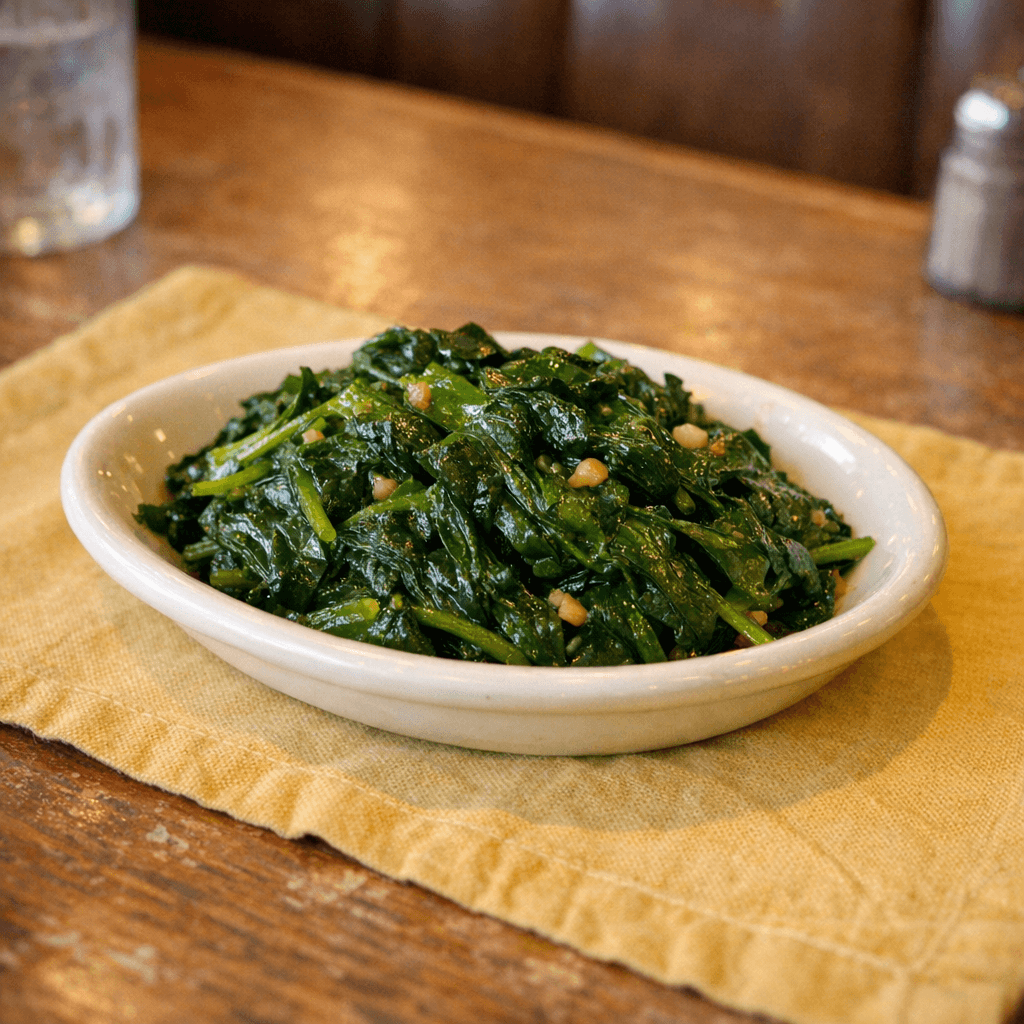 Sautéed Spinach