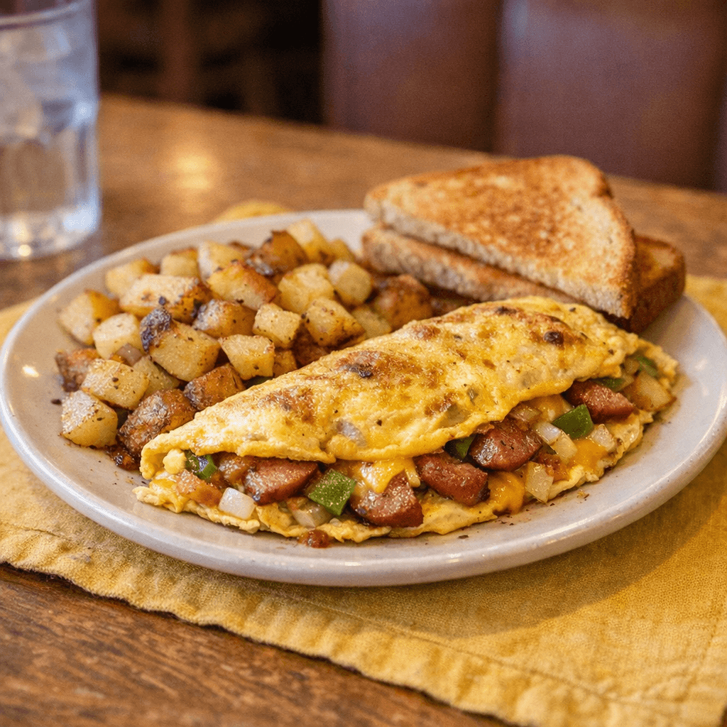 Smokey Western Omelette