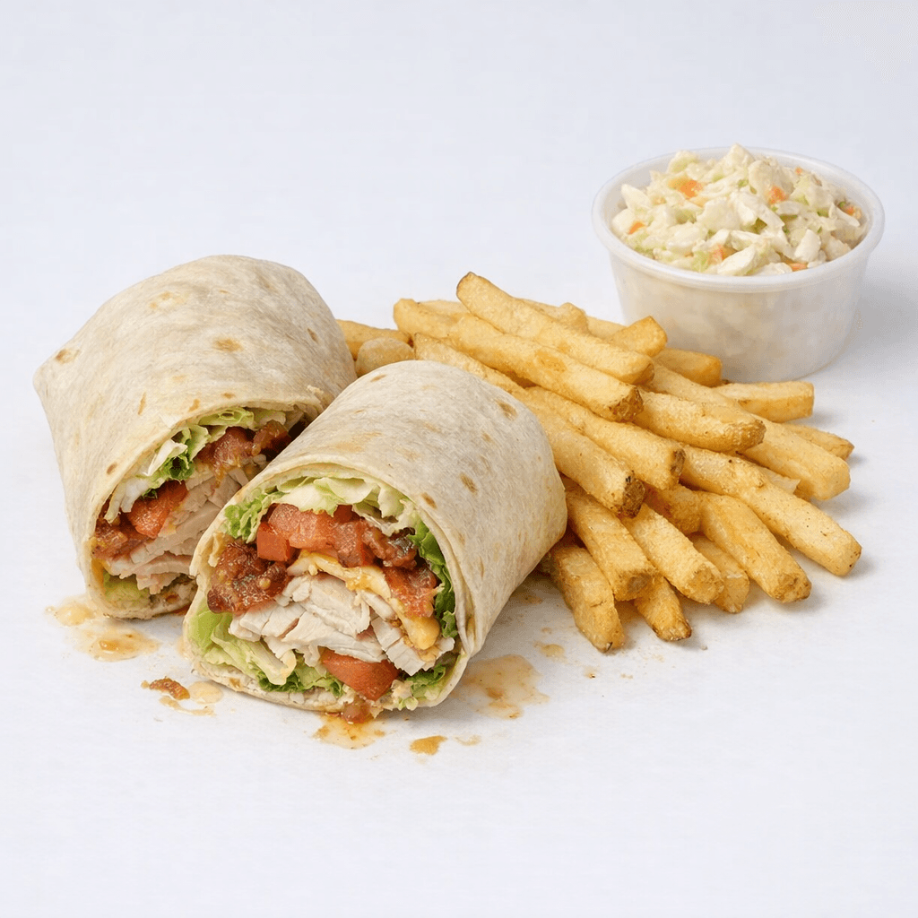 Turkey Club Wrap Platter